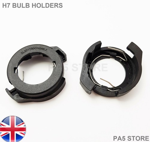 Bulb holder adapters - 2x, h7
