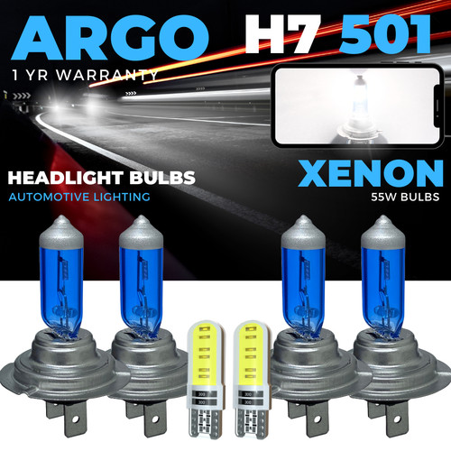 Xenon super white 55w - h7,