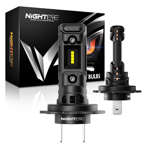 Nighteye 2pcs 40000lm led - 40000lm, h7