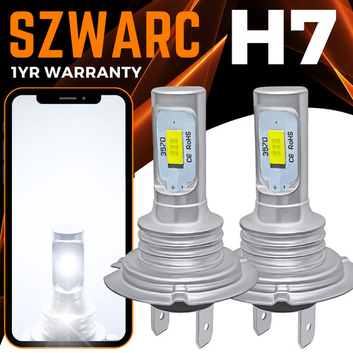 Led headlight bulb - h7,